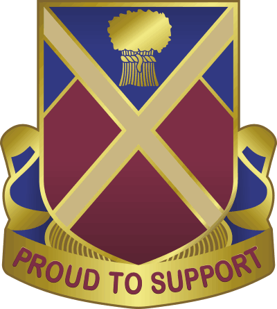 10th Support Battalion DUI Decal
