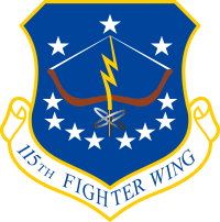 115th Fighter Wing – Wisconsin Air National Guard Decal