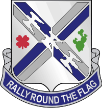 115th Infantry Regiment DUI Decal