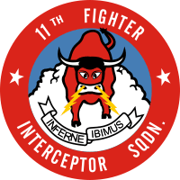 11th Fighter Interceptor Squadron Decal