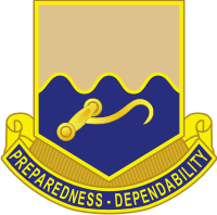 11th Transportation Battalion DUI Decal