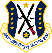 1550th Combat Crew Training Wing Decal