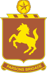 Texas State Guard 19th Regiment Parson's Mounted Brigade Decal