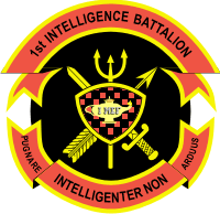 1st Intelligence Battalion Decal