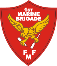 1st Marine Brigade Decal