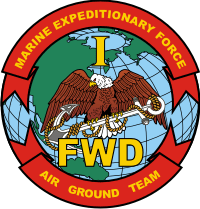 1st MEF Marine Expeditionary Force FWD Decal