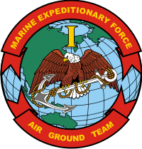 1st MEF Marine Expeditionary Force Decal