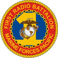 1st Radio Battalion Marine Forces Pacific Decal