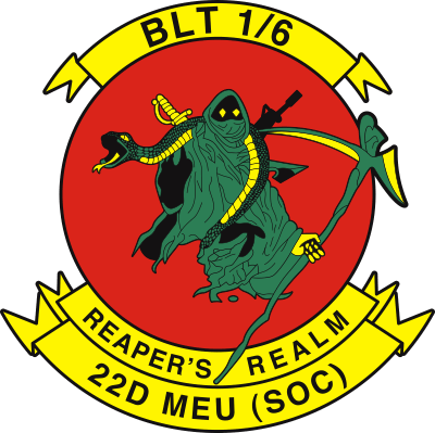 22nd MEU (SOC) Marine Expeditionary Unit (Special Operations Capable) Decal