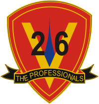 26th Marine Regiment Decal