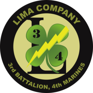 3rd Battalion, 4th Marines, Lima Company Decal