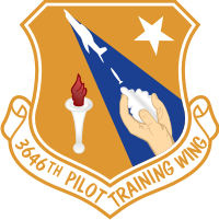 3646th Pilot Training Wing Decal