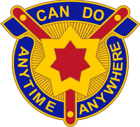 377th Sustainment Command Decal