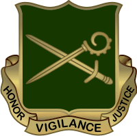 385th Military Police Battalion DUI Decal