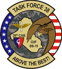 Indiana Air National Guard - 38th Combat Aviation Brigade Decal