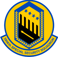 3906th Special Security Squadron Decal