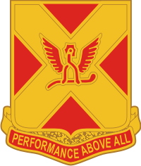 84th Field Artillery Regiment DUI Decal
