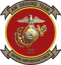 Marine Amphibious Force, III MEF Marine Expeditionary Force Decal
