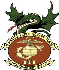 3rd MEF Marine Expeditionary Force Headquarters Group Decal