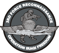 3rd Force Reconnaissance (v2) Decal