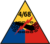 4th Battalion 68th Armor Decal