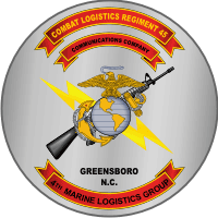 4th Marine Logistics Group Decal
