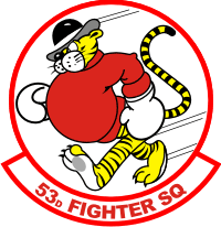 53rd Fighter Squadron - 2 Decal