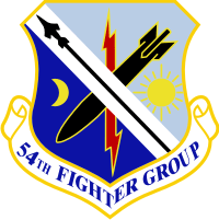 54th Fighter Group Decal