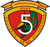 5th Communications Battalion Decal