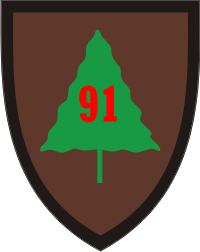 91st Infantry Division Decal