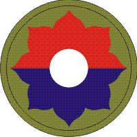 9th Infantry Division Decal