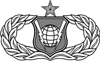 Air Force Command and Control Badge Senior Decal