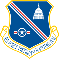 Air Force District of Washington Decal