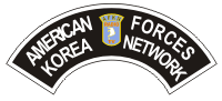 American Forces Korea Network Tab Decal