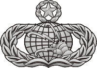 Air Force Communications Badge - Master Decal