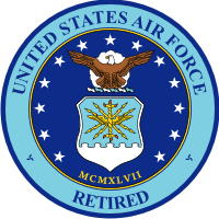 Air Force Seal Retired Decal
