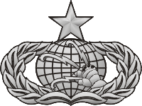 Air Force Communications Badge - Senior Decal