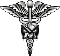Army Medical Service Corps Decal