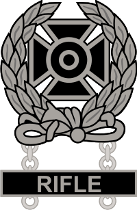 Army Expert Weapons Qualification Badge Decal