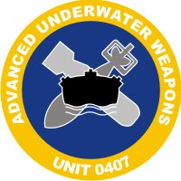 AUW-0407 Advanced Underwater Weapons Unit 0407 Decal