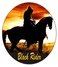 Black Rider Decal