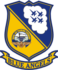 Blue Angels - Arm Patch Version Decal