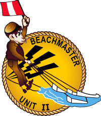 BMU-2 Beachmaster Unit 2 - Chimp 2 Decal