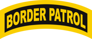 Border Patrol Tab (Yellow/Black) Decal