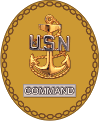 CC Command Chief Pin Decal