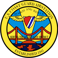 Coast Guard Air Station Golden Gate District Decal