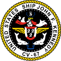 USS John F Kennedy CV-67 Decal