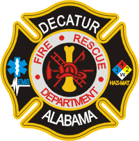 Decatur Fire Department Decal