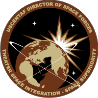 US Central Command Air Forces (USCENTAF) - Director of Space Forces Decal