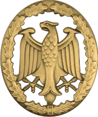 German Armed Forces Proficiency Badge (Gold) Decal